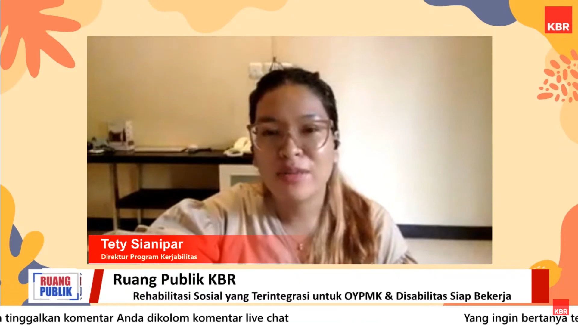 Bicara Stigma dan Kesempatan Kerja bagi Disabilitas dan OYPMK