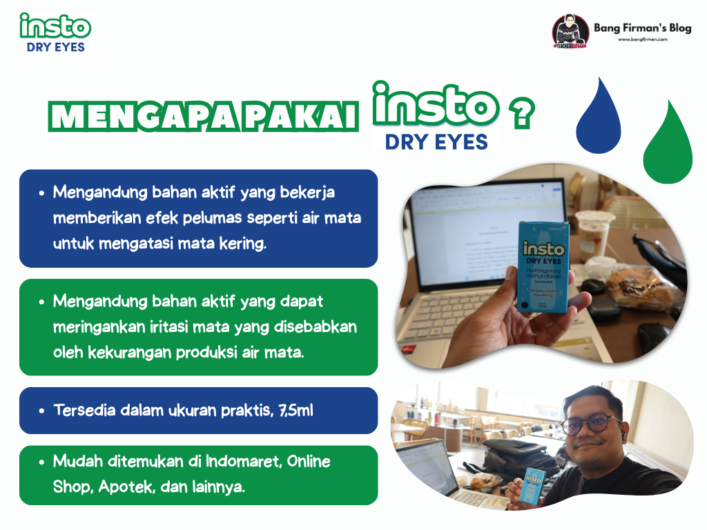 Mengapa Pakai Insto Dry Eyes